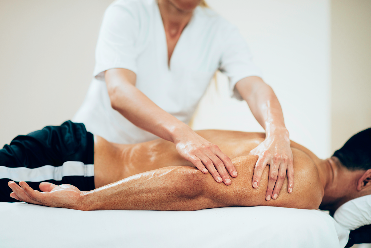 Sports massage techniques